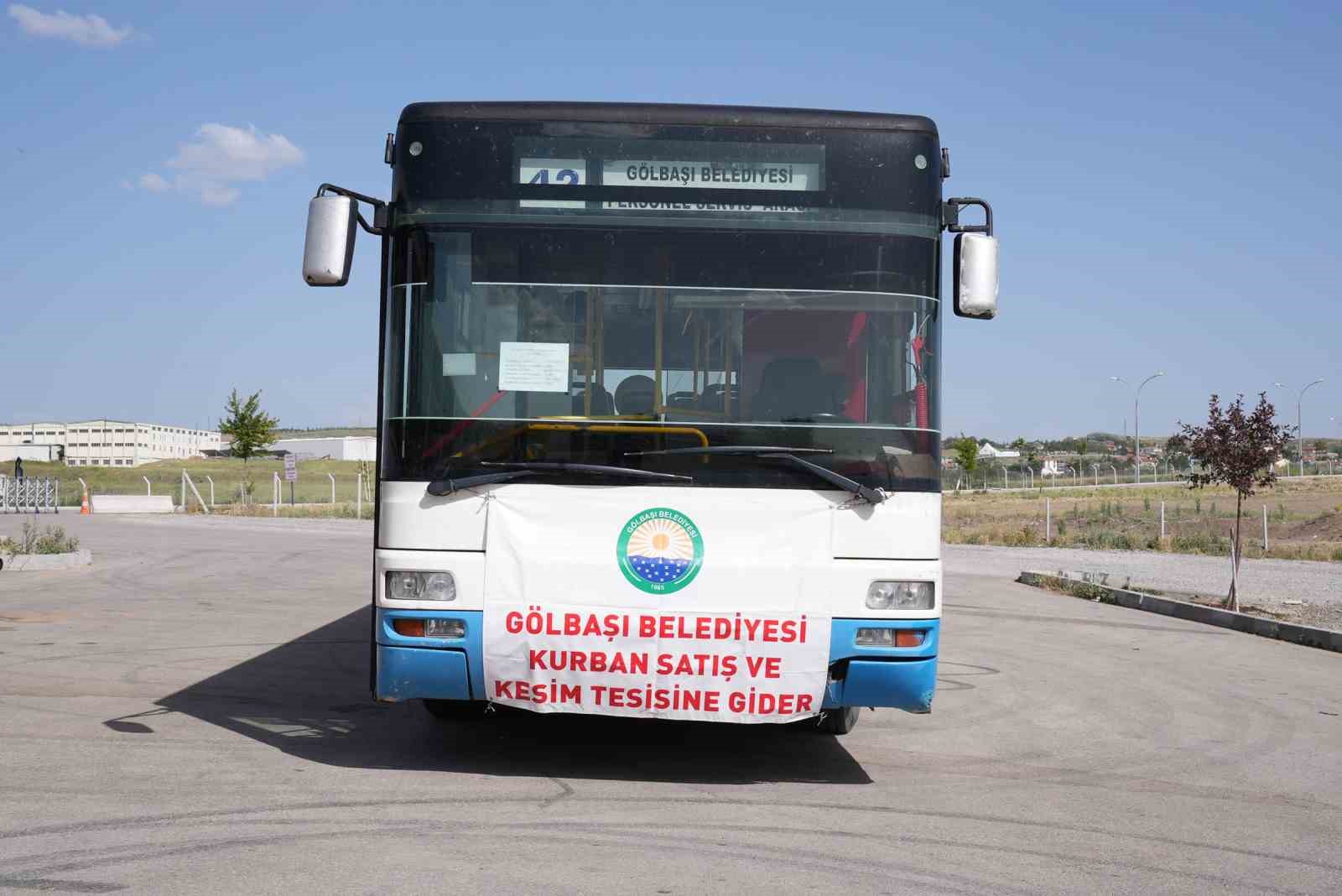 Gölbaşı Belediyesi Kurban Satış ve Kesim Merkezi Hazırlıkları